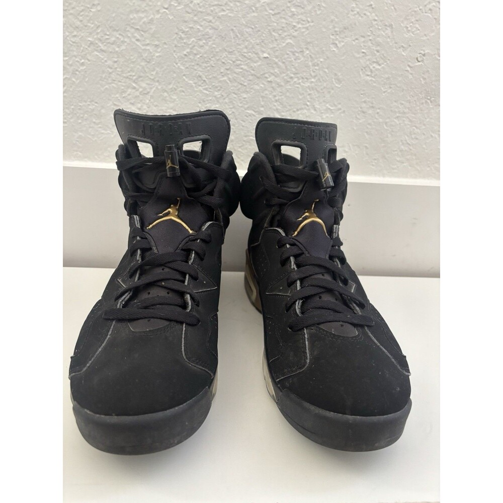 Air Jordan 6 Retro DMP Black Gold Men’s Size 9.5 Good Condition